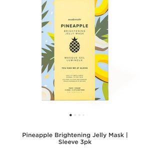 Pineapple brightening jelly mask